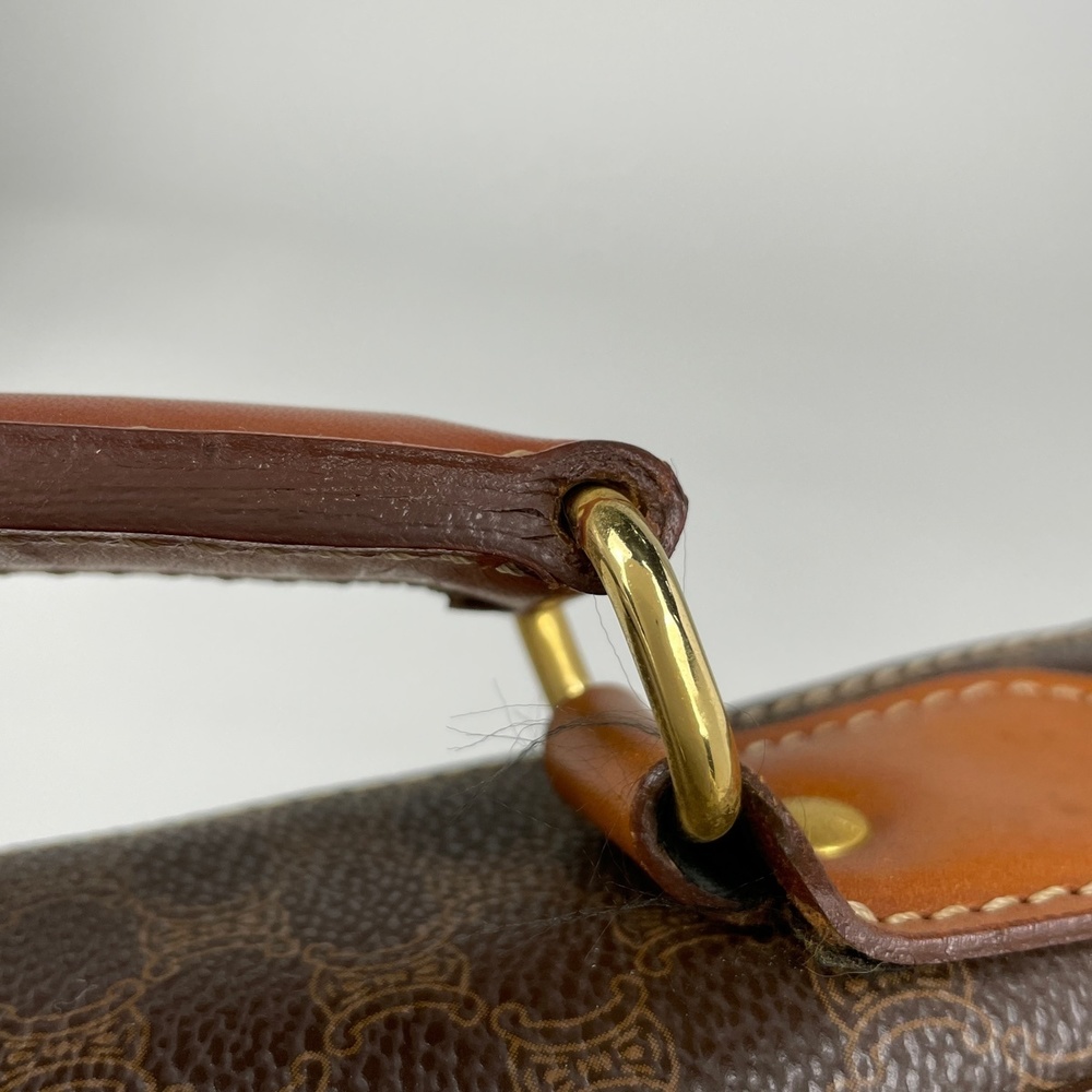 Celine Macadam Pattern Business Bag Coated Canvas… - image 5